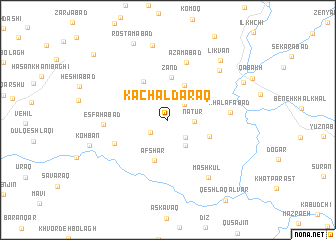 map of Kachal Daraq