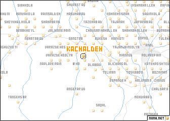 map of Kachal Deh