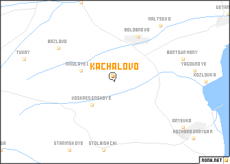 map of Kachalovo