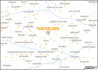 map of Kachalovo