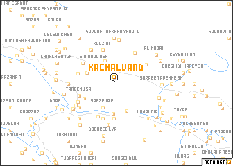 map of Kachalvand