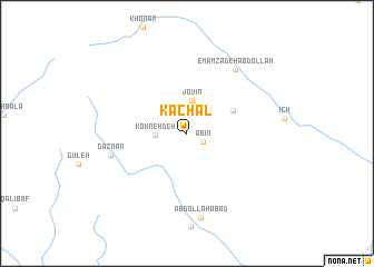 map of Kachāl