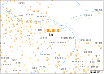 map of Kachar