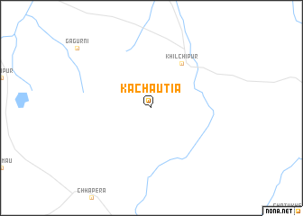 map of Kachautia