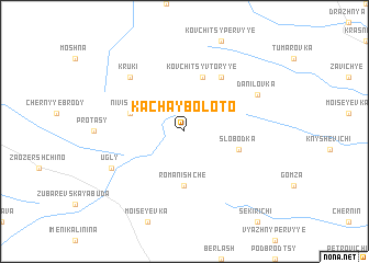 map of Kachay Boloto