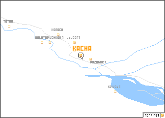 map of Kacha