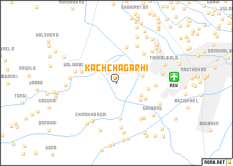 map of Kachcha Garhi