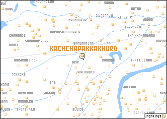 map of Kachcha Pakka Khurd