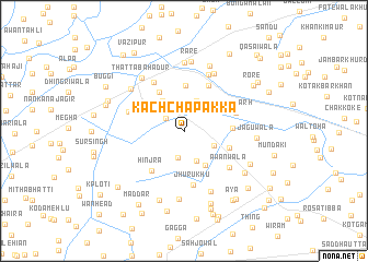 map of Kachcha Pakka