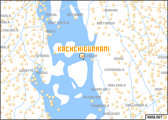 map of Kachchi Gurmāni