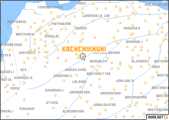 map of Kachchi Khūhi