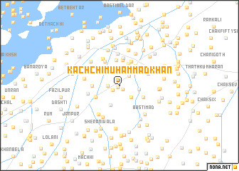 map of Kachchi Muhammad Khān
