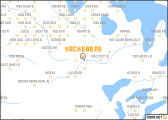 map of Kachebere