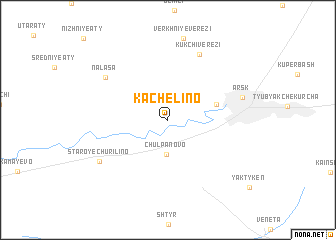 map of Kachelino