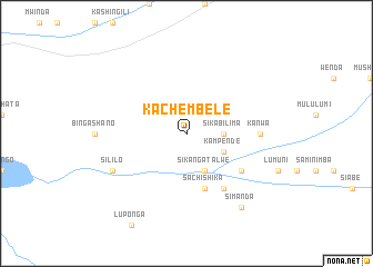 map of Kachembele