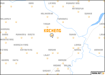 map of Kācheng