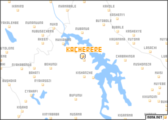 map of Kacherere