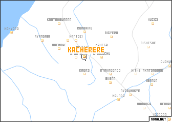 map of Kacherere