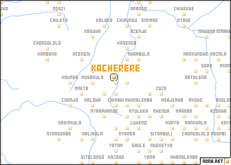 map of Kacherere