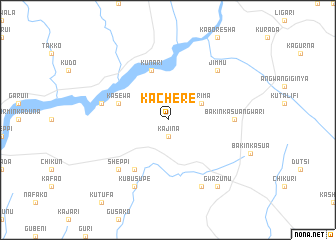 map of Kachere