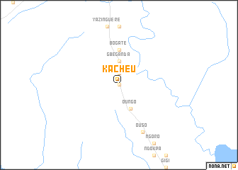 map of Kacheu