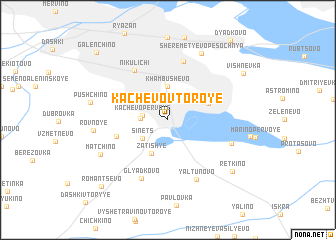 map of Kachevo Vtoroye