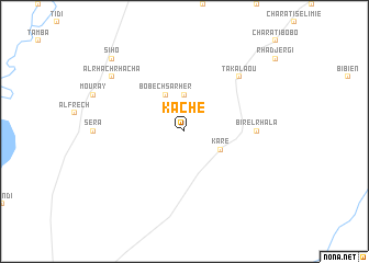 map of Kaché