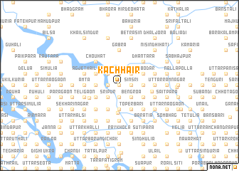 map of Kāchhair