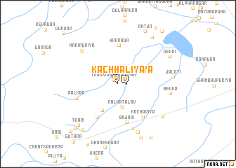 map of Kachhāliya