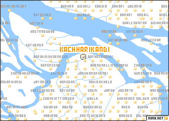 map of Kāchhāri Kāndi