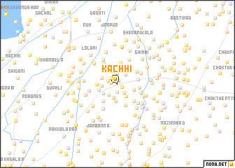 map of Kachhi