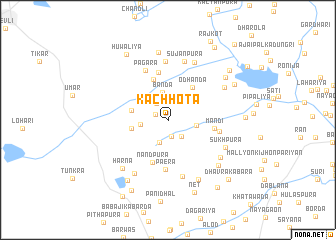 map of Kāchhota