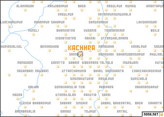 map of Kāchhra