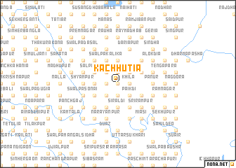 map of Kāchhutia