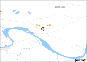 map of Kachhwā