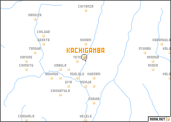 map of Kachigamba