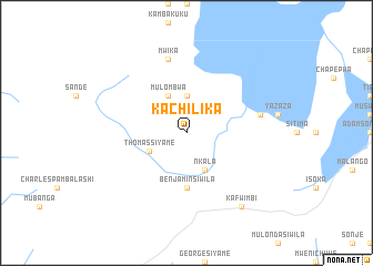 map of Kachilika