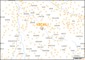 Danna Kachili Muzaffarabad Map Kachīli (Pakistan) Map - Nona.net