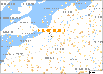 map of Kachi Mamdāni