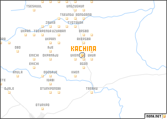 map of Kachina