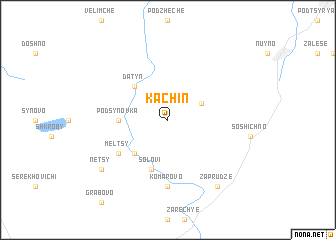 map of Kachin