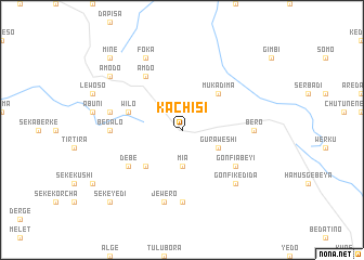 map of Kachīsī