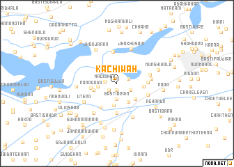 map of Kachiwāh