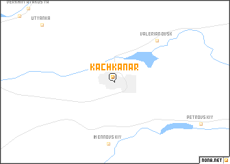 map of Kachkanar