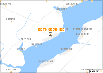 map of Kachkarovka