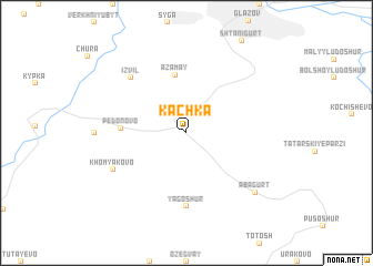 map of Kachka