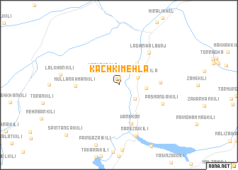 map of Kachki Mehla