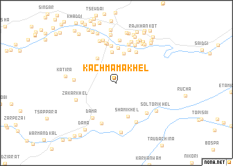 map of Kach Māma Khel