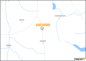 map of Kachnār