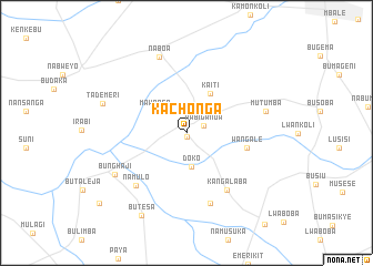 map of Kachonga